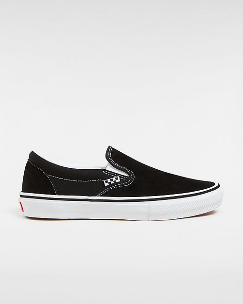 Vans Slip-on Skateschoenen (black/white) Unisex Zwart