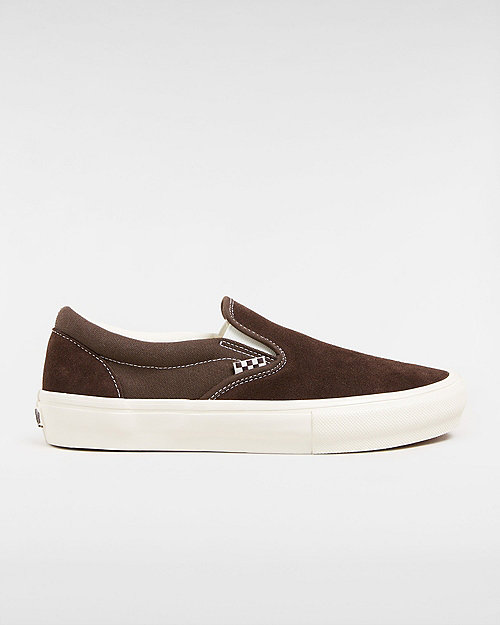 Vans Skate Slip-on Shoes (chocolate Brown) Men