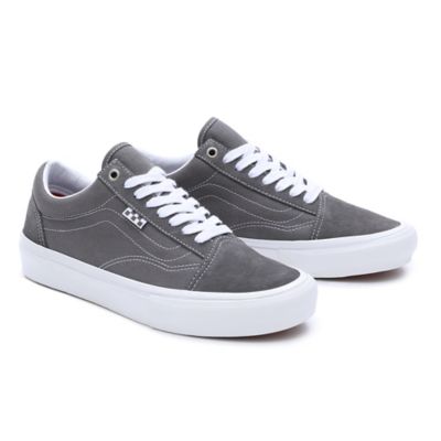 Vans dark grey old skool cheap trainers