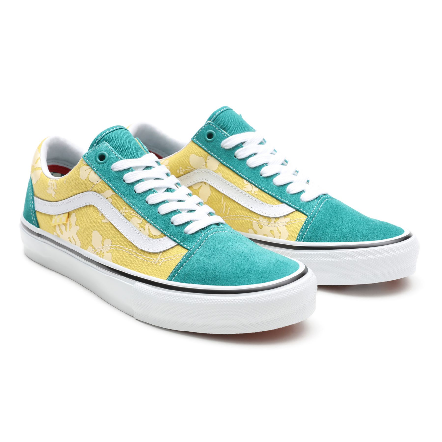 Blue green best sale yellow vans journeys