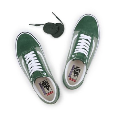 Vans old skool deals bumper green