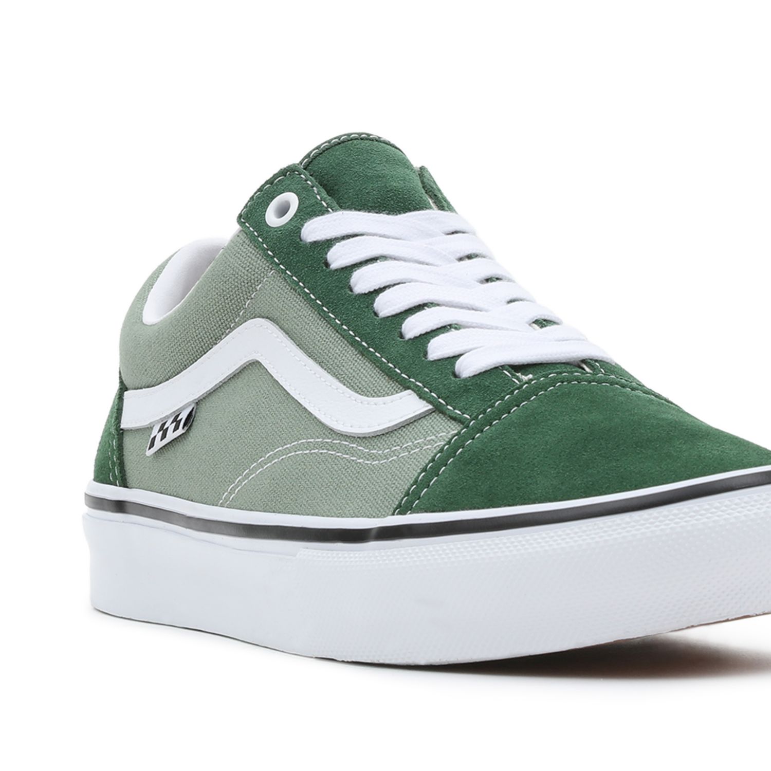 Vans grise best sale et verte