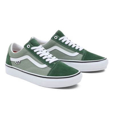 Skate Old Skool Shoes | Green | Vans