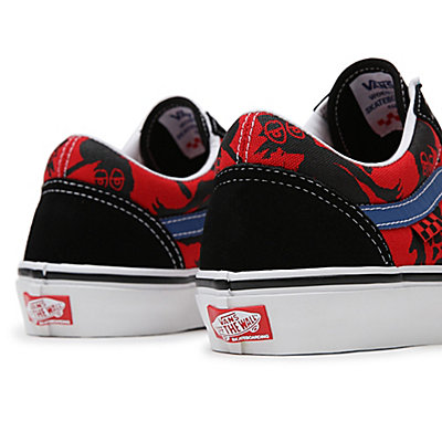 Krooked By Natas for Ray Skate Old Skool Schuhe 7