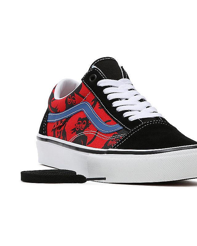 Krooked By Natas for Ray Skate Old Skool Shoes 8