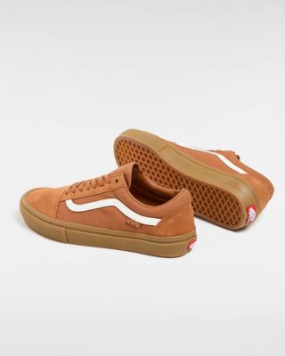 Vans skate deals shoes mens Brown