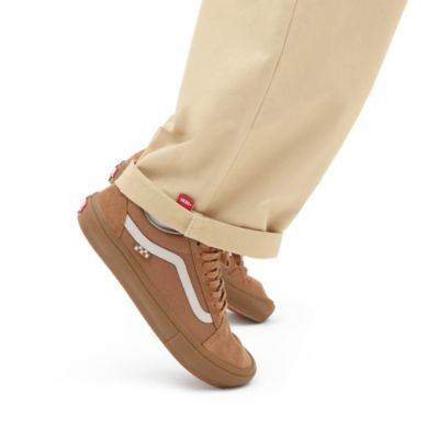 Khaki vans gum clearance sole