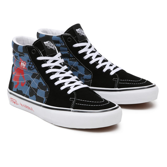 Chaussures Krooked By Natas for Ray Skate SK8-Hi | Vans