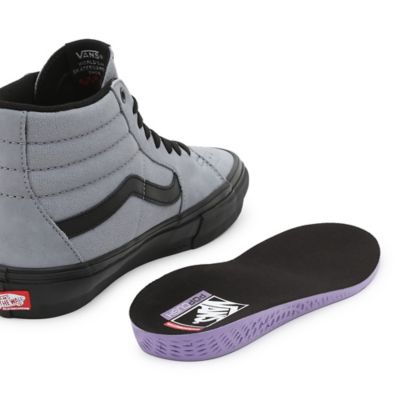 Tênis SK8 Hi Zip Cinza - Vans - Bringport Roupas e Acessórios