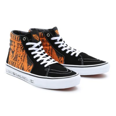 Vans x One Piece Skate Sk8-Hi Shoes | Orange | Vans