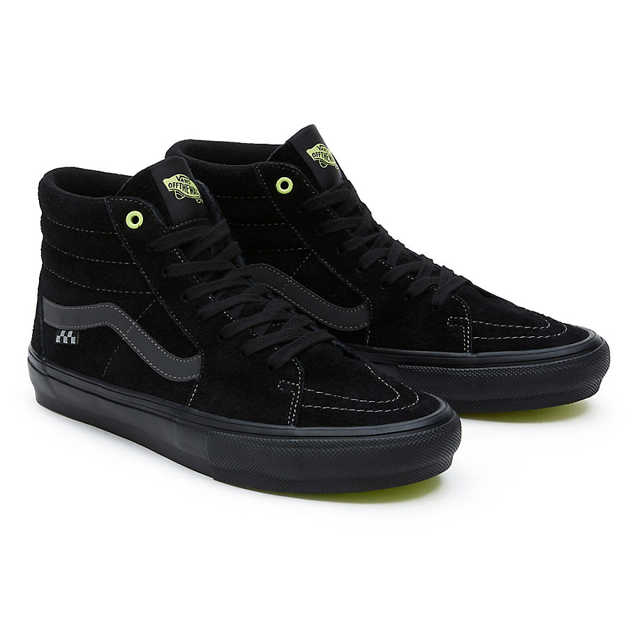 Vans Skate Sk8-hi Shoes (black/sunny Lim) Men