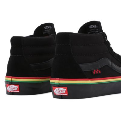 Vans rasta hot sale slip on