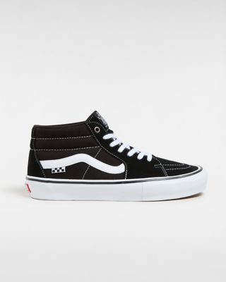 Vans Skate Grosso Mid Shoes (black/white) Unisex Black, Size 6