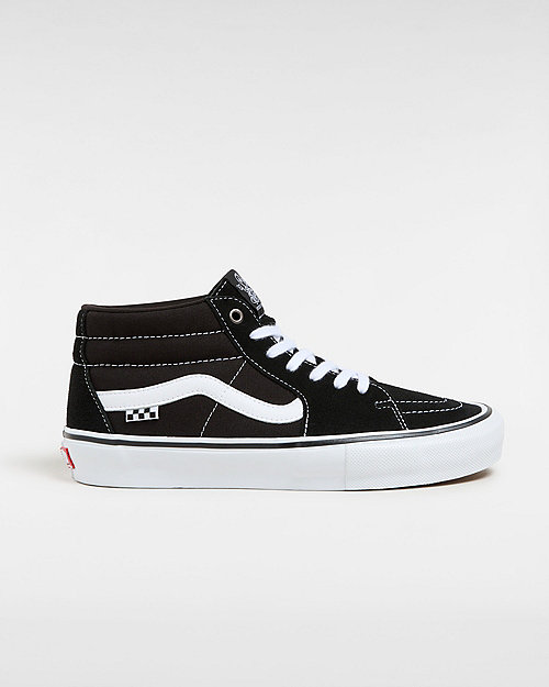 Vans Chaussures Skate Grosso Mid (black/white) Unisex Noir