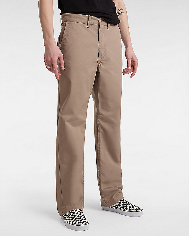 Authentic Chino Relaxed Trousers | Beige | Vans
