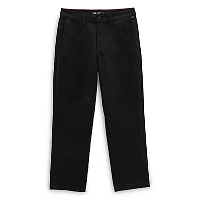 Authentic Chino Glide Relaxtaper Trousers | Black | Vans
