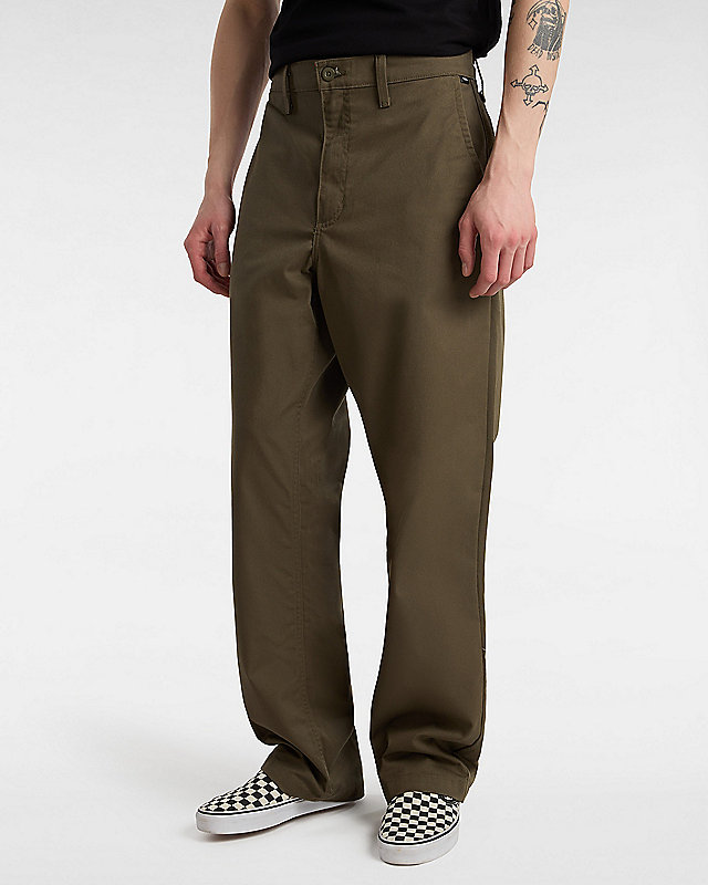 Authentic Chino Loose Trousers 3