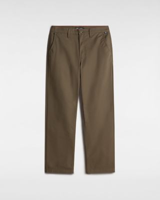 Vans Authentic Chino Loose Trousers (grape Leaf) Men Green