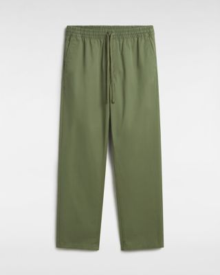Vans Range Relaxed Elastic Pants (olivine) Men Green, Size L
