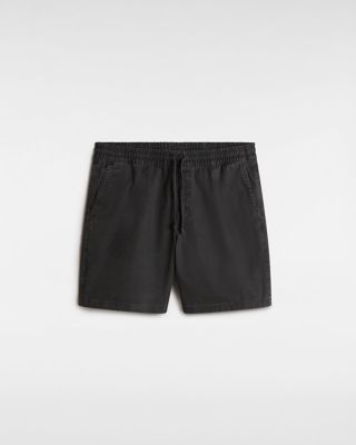 Vans Range Salt Wash Relaxed Elastic Shorts (asphalt) Men Grey, Size M