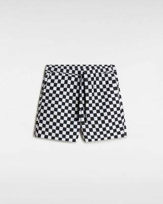 Vans Pantaloncini Elasticizzati Range Relaxed (checkerboard) Uomo Nero