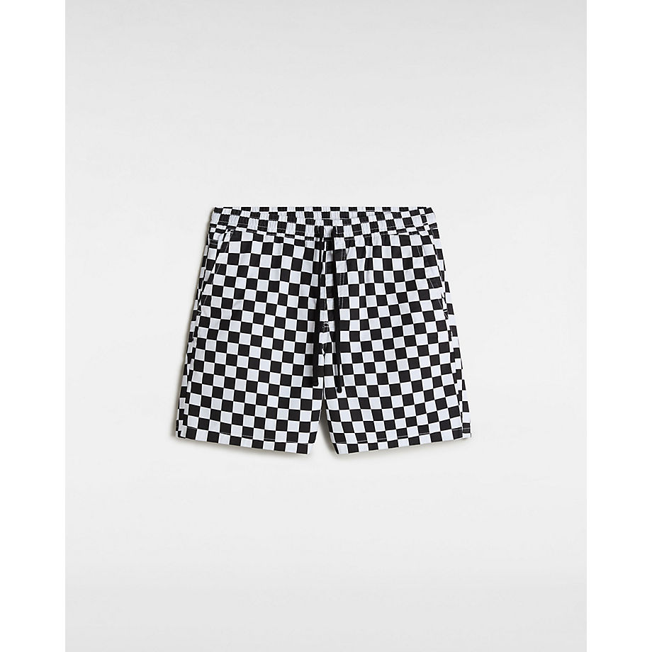 Vans Range Relaxed Elastic Shorts (checkerboard) Herren Weiß