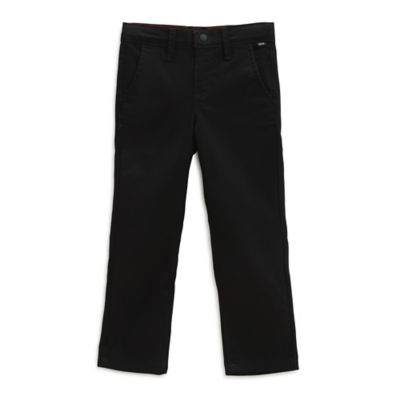 Boys Authentic Chino Trousers (2-8 years) | Black | Vans
