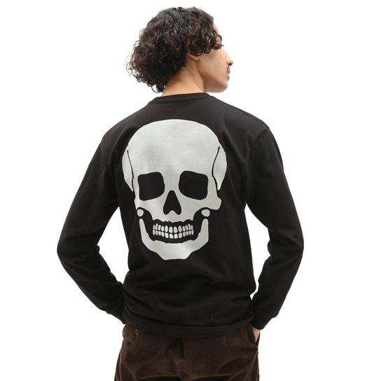 Anaheim Needlework Skull Long Sleeve T-shirt | Vans