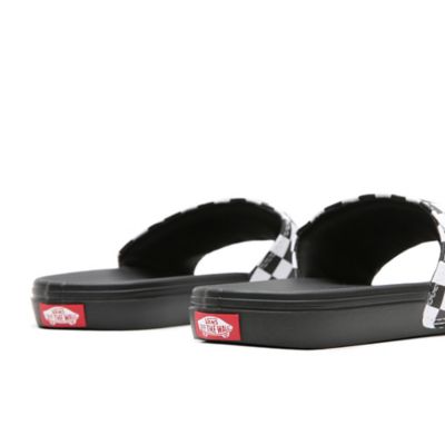 MTE La Costa Slide On Shoes Black White Vans