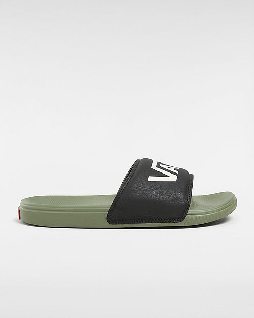 Vans La Costa Slide-on Sandaal (black/olivine) Heren Grijs