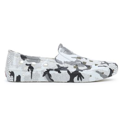 Camo slide on store vans