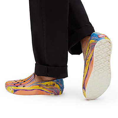 Resin Rainbow Slip-On TRK Shoes