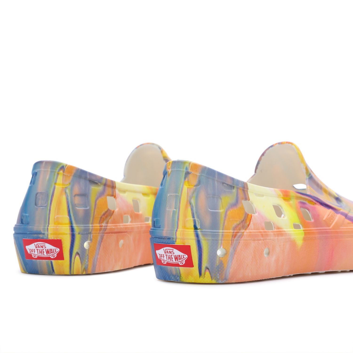 Vans slip on store sf retro rainbow