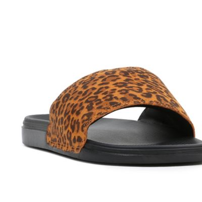 Cheetah slide sales on shoes