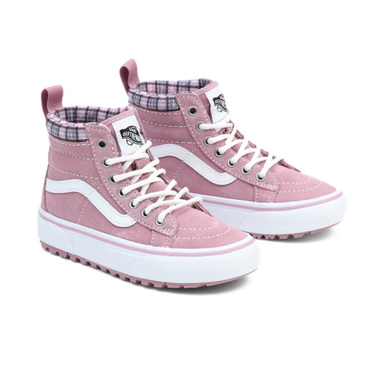 Damen Herren Schuhe Vans Kinder Sk8-hi Mte-1 Schuhe in Pink 