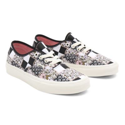 Patchwork Floral Authentic Shoes Multicolour Vans