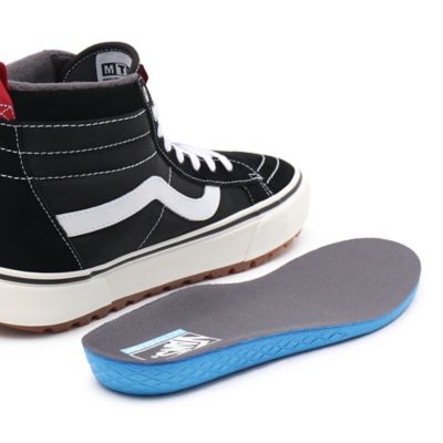 Mens vans black sk8-hi mountain edition trainers sale