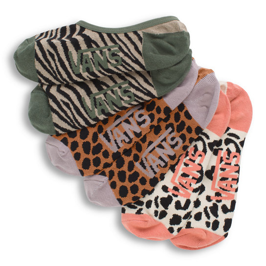 Safari Canoodle Socks US WM 6.5-10 (3 pairs) | Vans
