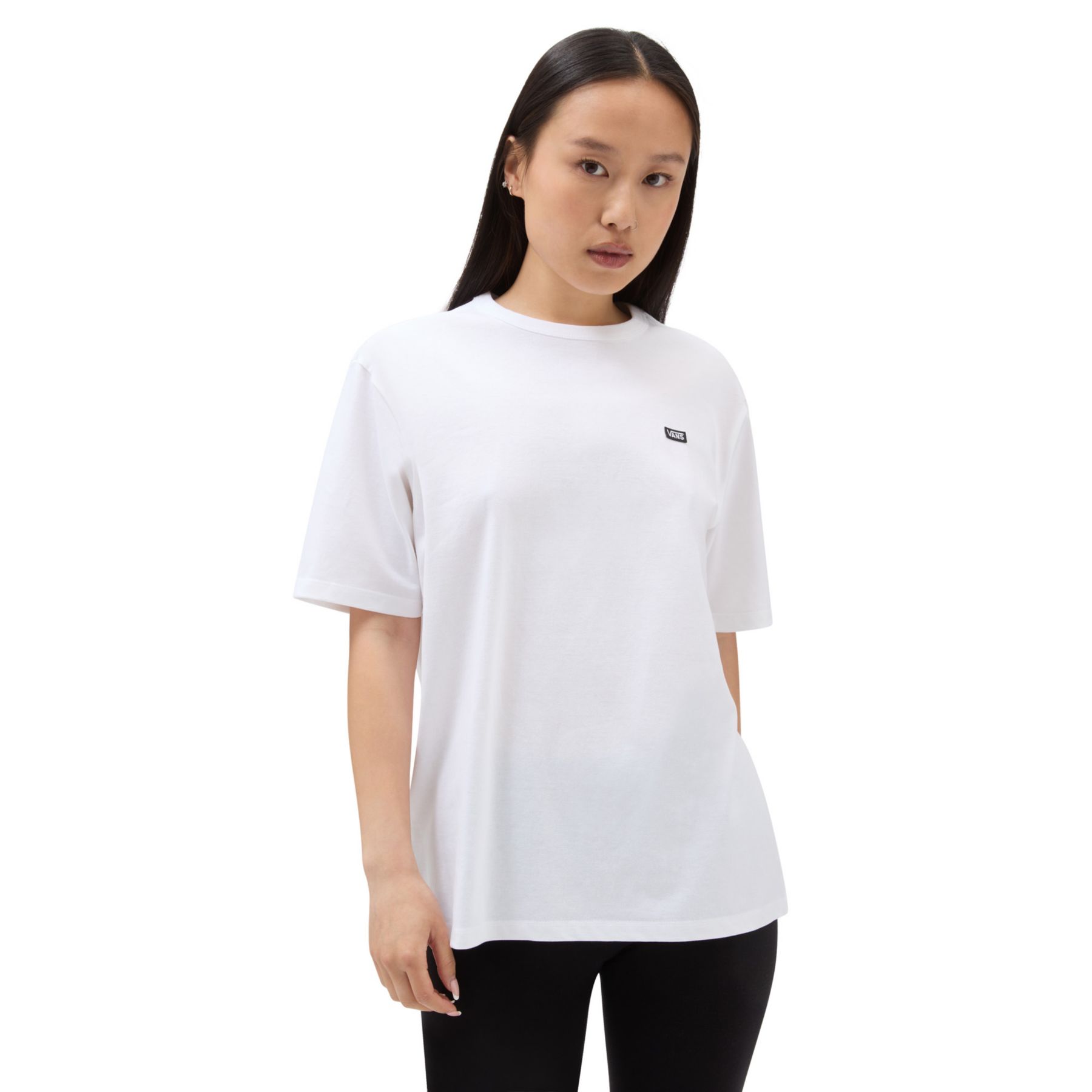 Vans t shirt clearance womens white