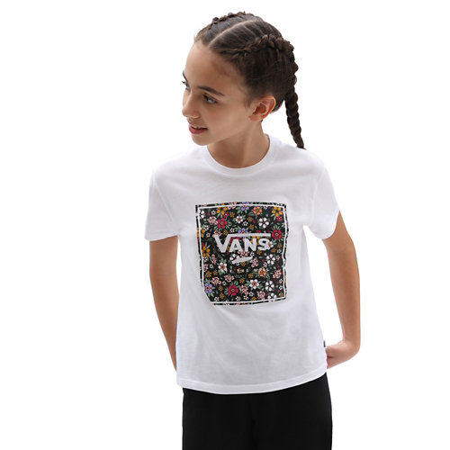 T-shirt+Print+Box+Floral+para+rapariga+%288-14+anos%29