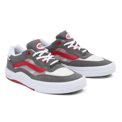 Wayvee Shoes, Red, Grey