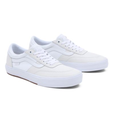 Vans white 2024 rubber shoes