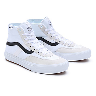 Crockett High Shoes | White | Vans