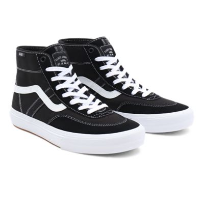 Crockett High Shoes | Black | Vans