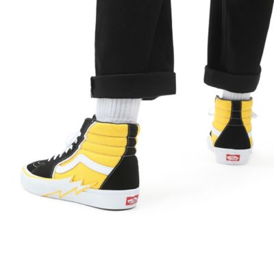 yellow hightop vans