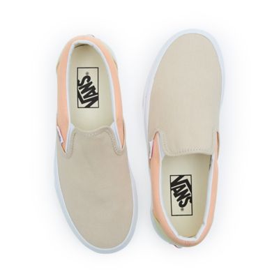 Light grey outlet vans slip ons