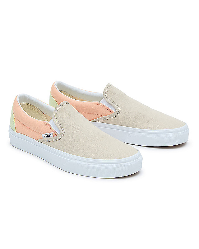 Classic Slip-On Shoes | Grey, Beige | Vans