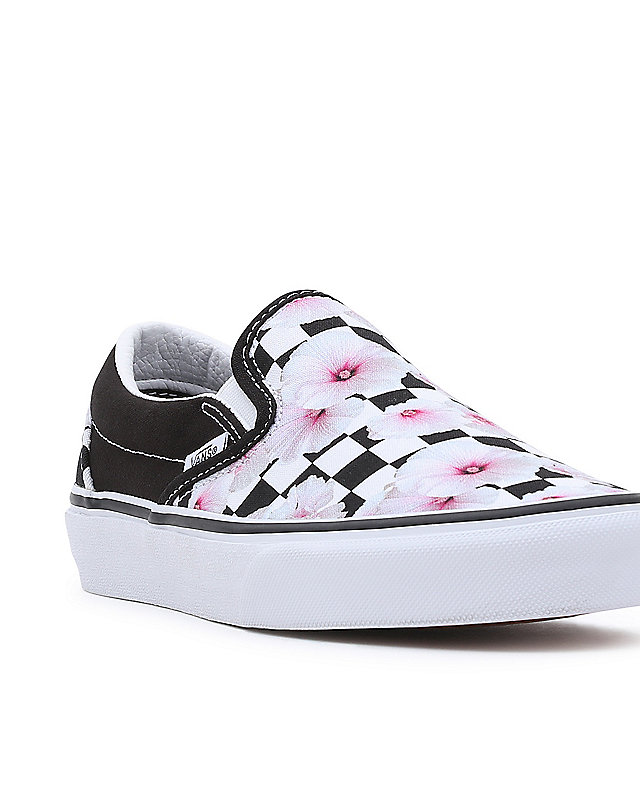 Hibiscus Check Classic Slip-On Shoes 8