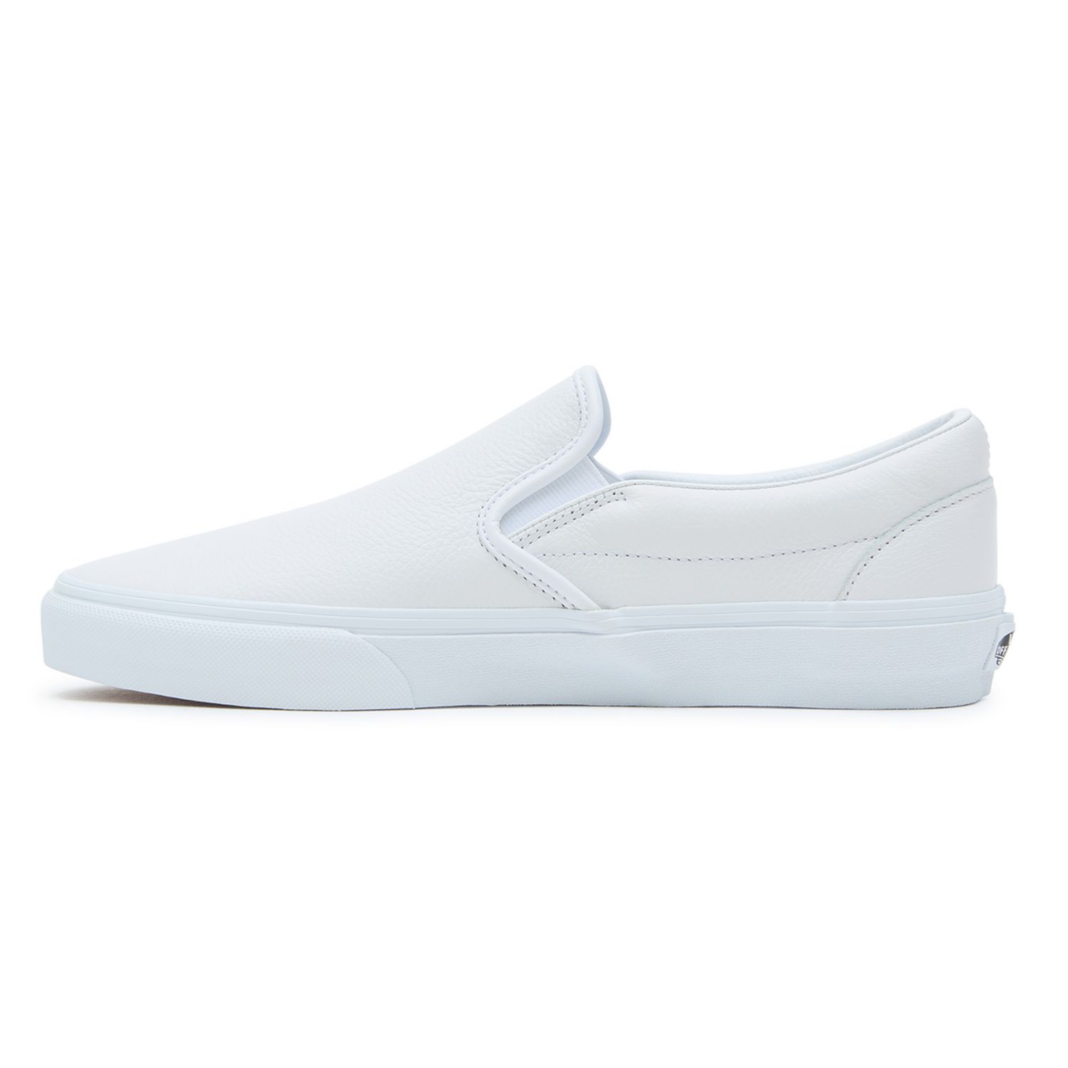 Vans slip on all on sale white