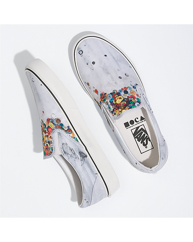 Vans X MOCA Brenna Youngblood Classic Slip-On Shoes 2